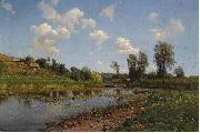 Jose de Ribera View near Lubni France oil painting artist